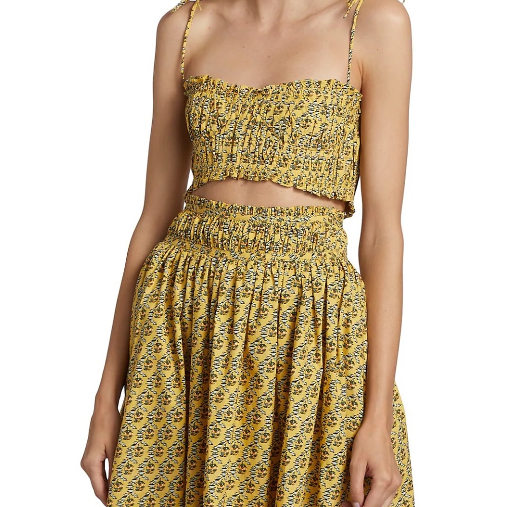 RHODE BRAND NEW Cropped Jawahar Garden Golden Mini